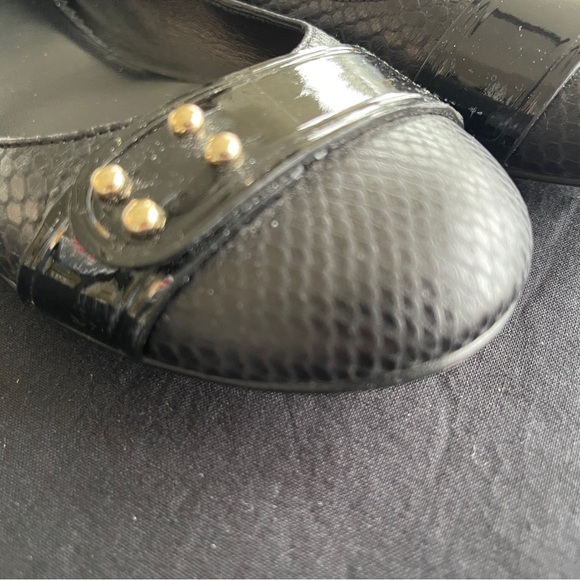 Cole Haan Nike Air Black Ballet Flats Size 8.5 - Picture 3 of 7
